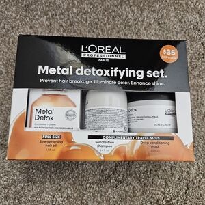 Loreal Metal Detox set New in Box